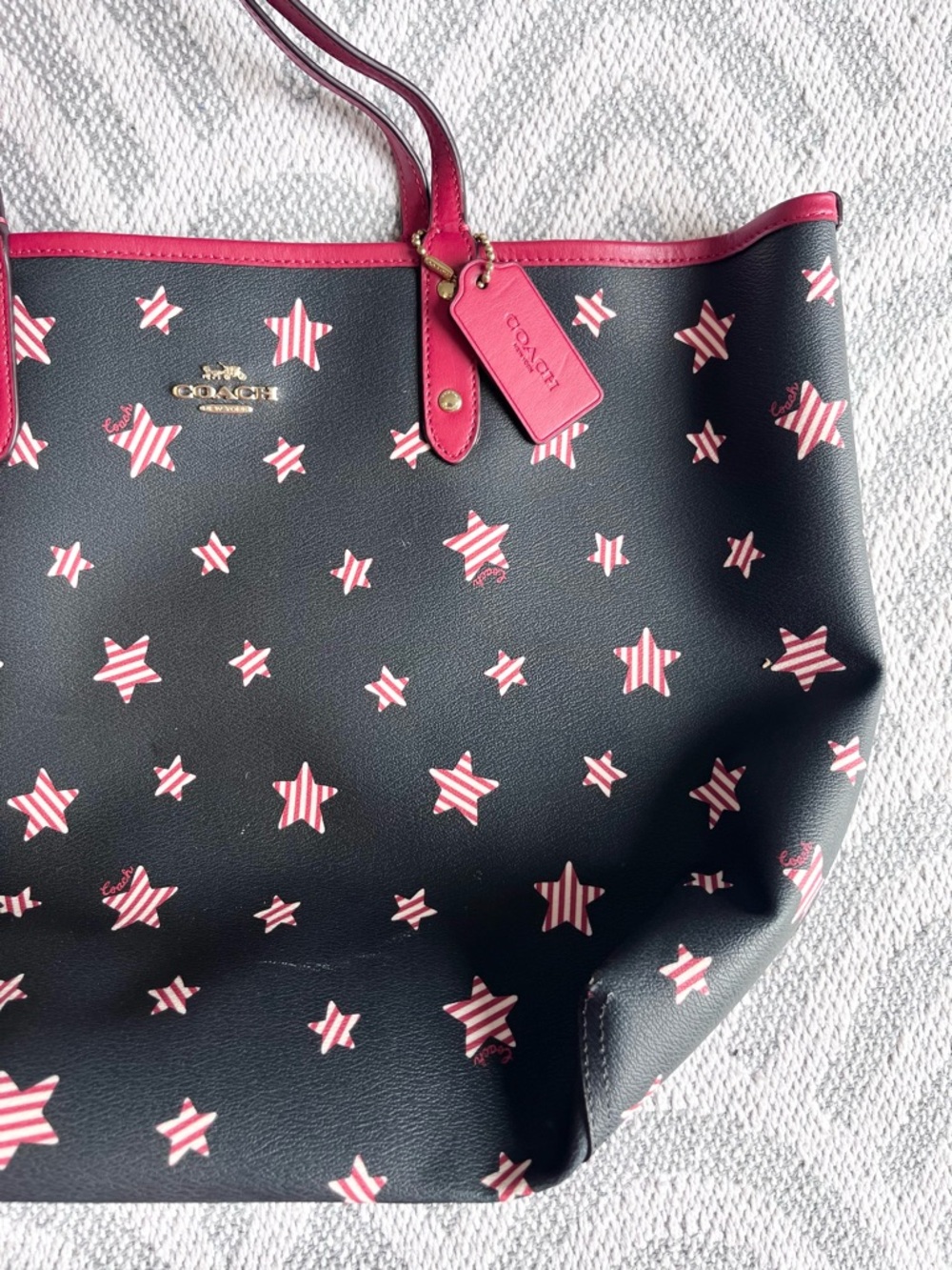 COACH Americana Reversible Large Tote Bag - Picture 3 of 16